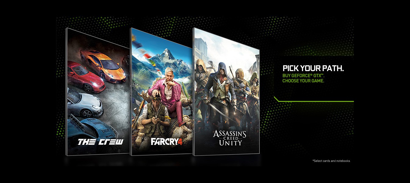 Последние игры Ubisoft с новыми GPU от Nvidia
