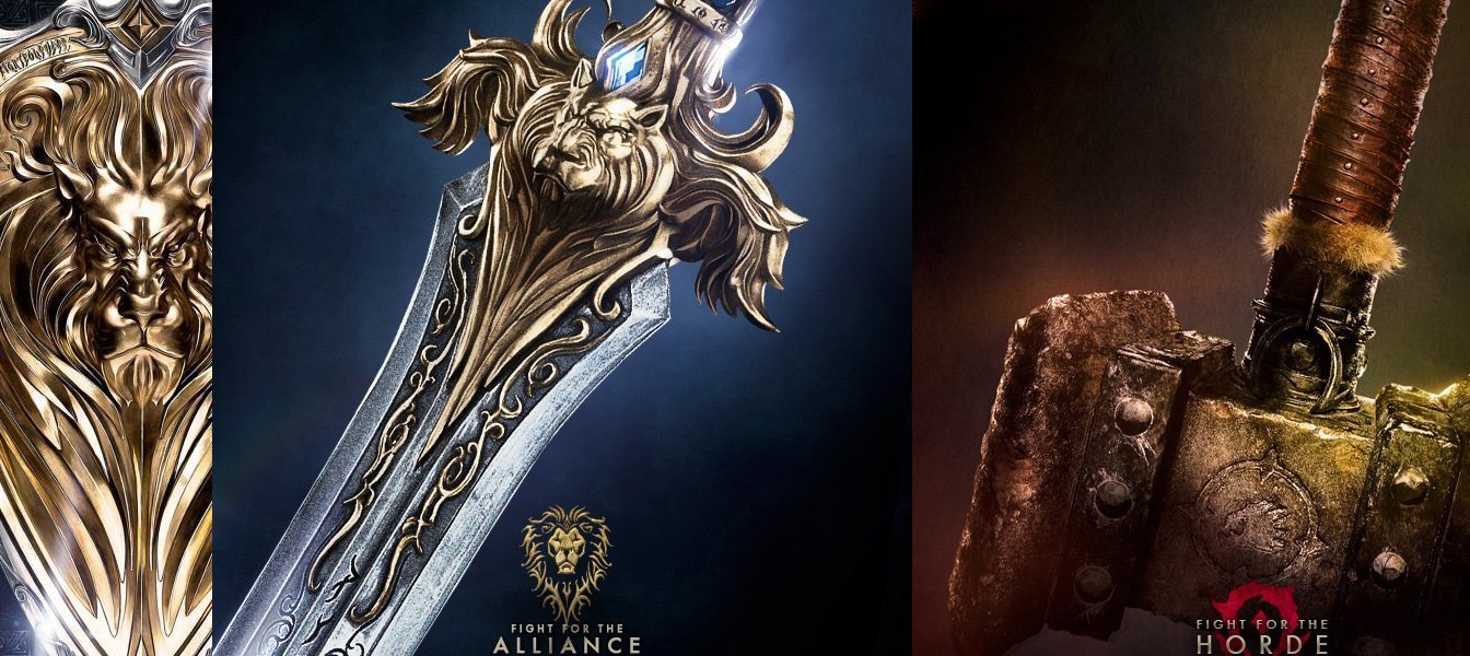 Арты фильма Warcraft и регистрация за Орду и Альянс