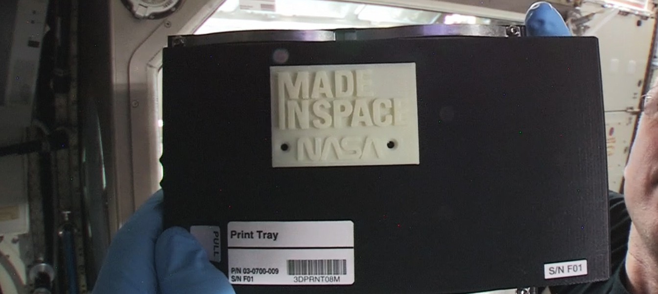 NASA напечатла первый объект на 3D-принтере в космосе