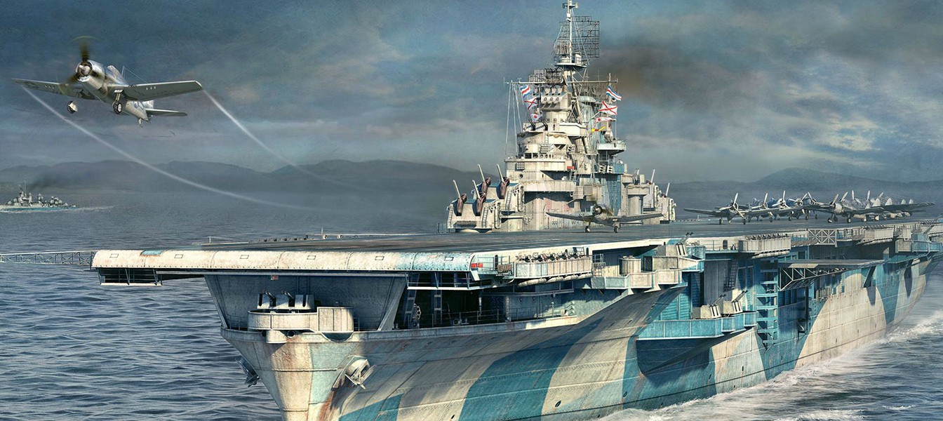 Первое геймплейное видео World of Warships