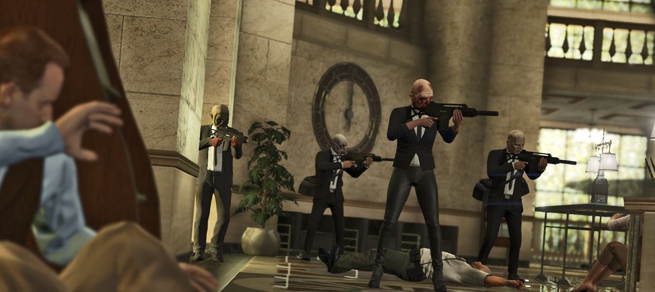 Скриншоты ограблений в GTA 5