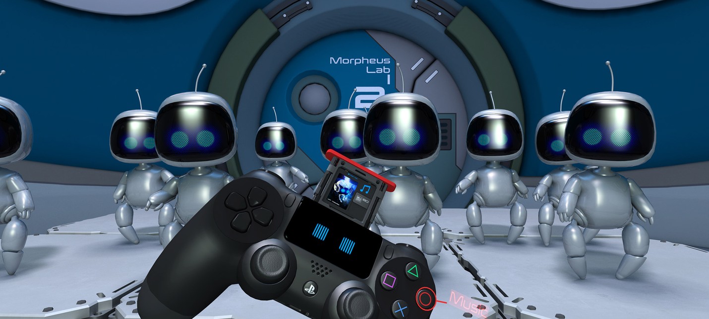 Dualshock 4 - замечательный VR контроллер