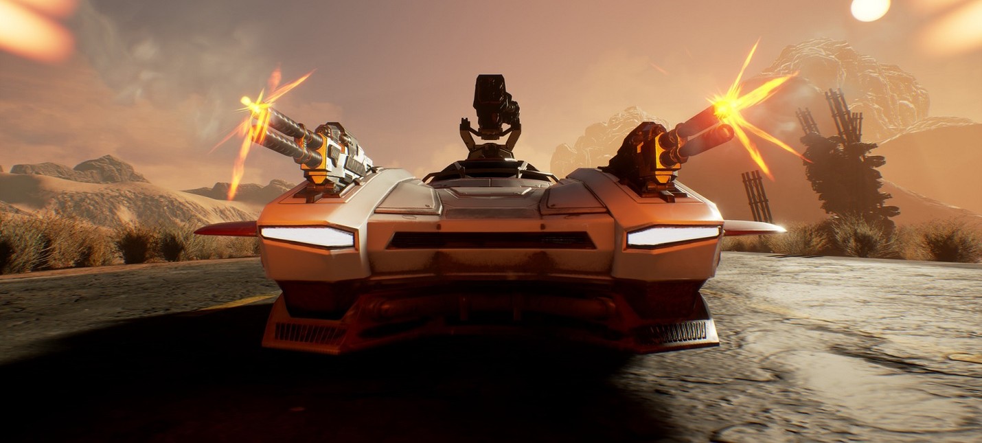 Гонки с пушками и взрывами в первом трейлере Dark Future: Blood Red States