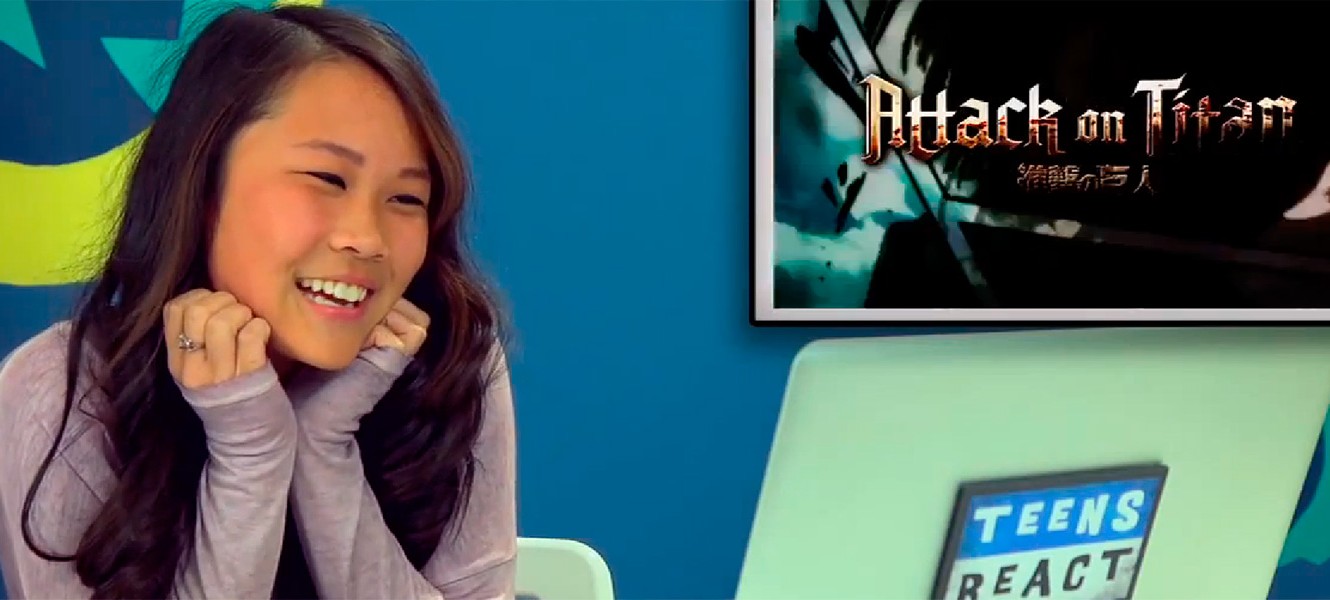 Реакция подростков на Attack on Titan