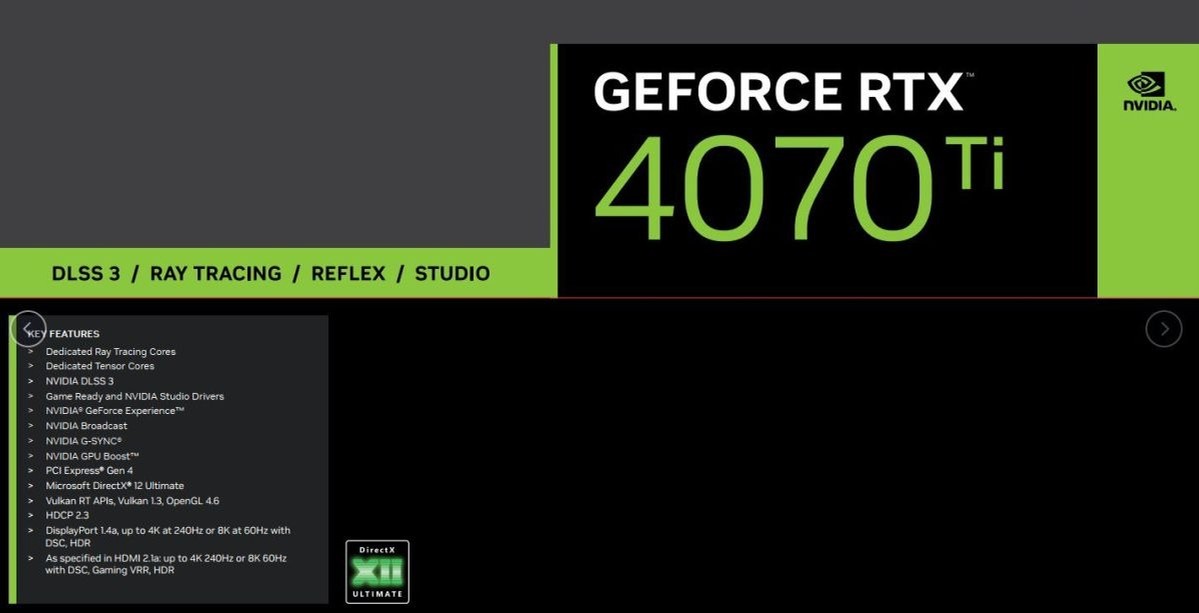 СМИ: RTX 4070 Ti поступит в продажу 5 января - Shazoo