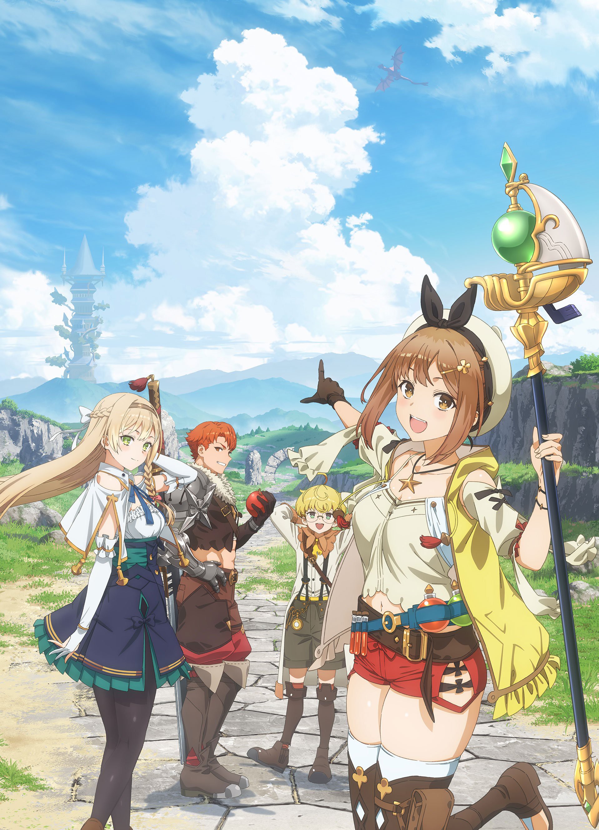 Аниме-сериал по мотивам JRPG Atelier Ryza стартует 1 июля - Shazoo