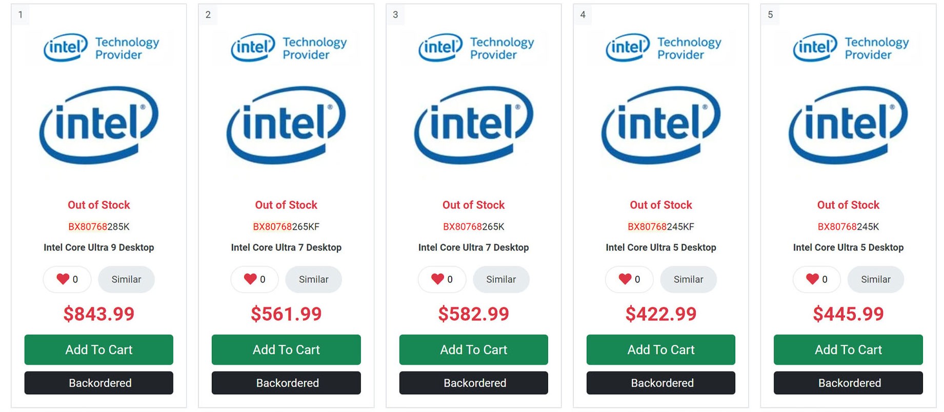 В сеть утекли цены на новые игровые процессоры Intel — выглядят ...
