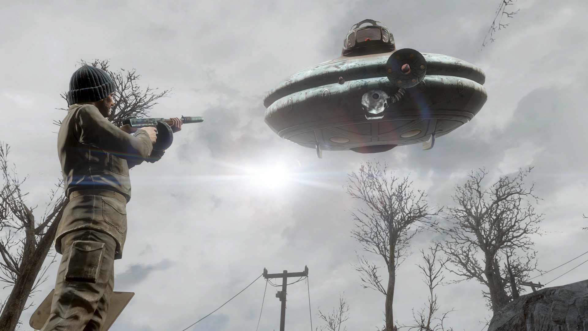 Fallout 4 разбившийся корабль инопланетян фото 64