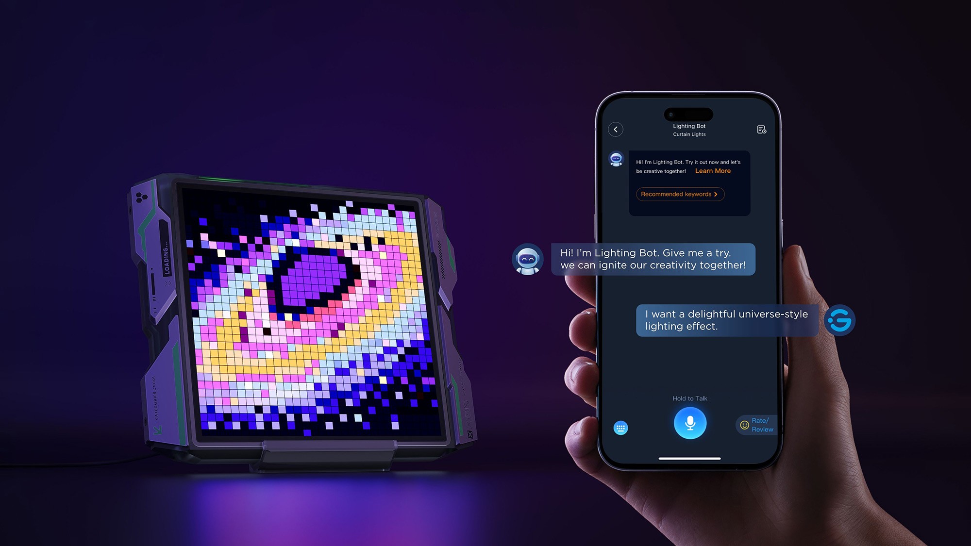 Govee представила настольный дисплей для пиксельного искусства - Shazoo