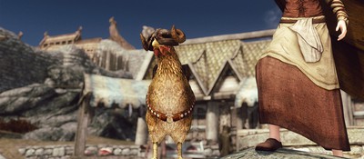 Игрок Skyrim стал серийным убийцей куриц в попытке развить мастерство Иллюзий
