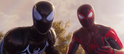 Человек-паук в черном костюме и Крейвен: скриншоты Spider-Man 2