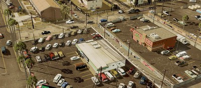 Игрок Cities: Skylines поделился новыми кадрами, воссоздающими депрессивные районы Лос-Анджелеса