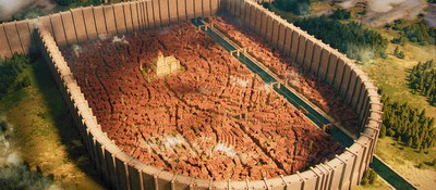 Игрок Minecraft потратил 500 часов на строительство Шиганшины из "Атаки титанов"