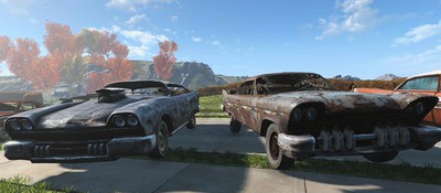 В Fallout 4 появились управляемые автомобили с физикой Havok