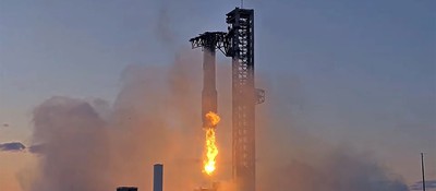 SpaceX успешно поймала ракету-носитель Super Heavy после пятого запуска Starship