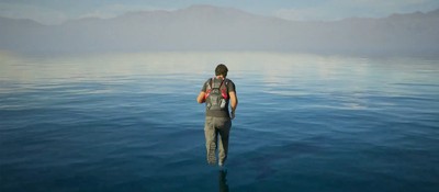 Игроки MindsEye выяснили, что персонаж ходит по воде как Иисус из-за отсутствующей физики и анимации плавания