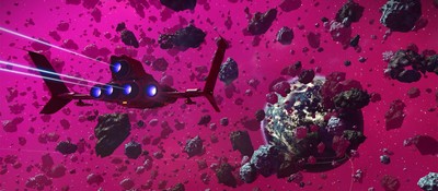 Геймер нашел в No Man's Sky планету с настолько высокими горами, что по ним можно дойти до космоса