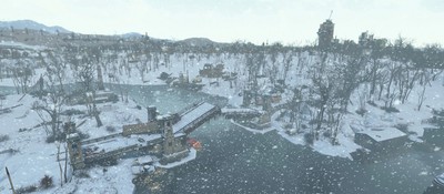 Моддер превратил пустоши Fallout 4 в зимнюю сказку с глубоким снегом и реалистичными следами
