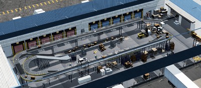 Игрок в Cities Skylines построил работающий сортировочный центр FedEx с детальным анимированным интерьером