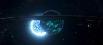 Игрок в Stellaris получил одну из самых редких стартовых позиций – на самом краю галактики, но жалуется на "одиночество"