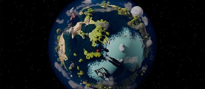 Разработчик потратил пять лет на скрещивание No Man's Sky с Minecraft и собрал нужную сумму на Kickstarter за три часа