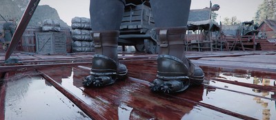 Игроки Crimson Desert нашли уникальные ботинки с винтами для скольжения по воде