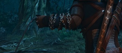 В новом дополнении для The Witcher 3 впервые появится каноничное оружие Геральта из книг – серебряная цепь