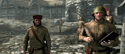 Геймер показала типичное утро в Skyrim после парочки модов – с советскими танками Т-34-85 и драконами-бомбардировщиками