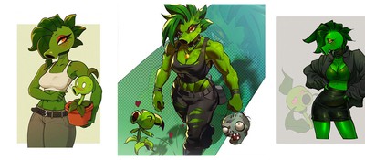 Фанатский комикс по Plants vs Zombies собрал 25 миллионов просмотров благодаря новому растению ПиБлейз