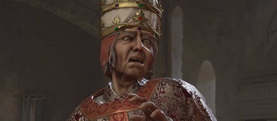 В дорелизной версии дополнения By God Alone для Crusader Kings 3 Папа Римский мог из-за бага иметь сразу несколько жён и плодить бастардов