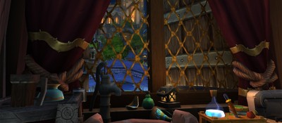 Фанатка World of Warcraft построила дом с видом на ночной Штормград, и фанаты просят код планировки