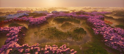 Игрок Minecraft нашёл сид с вишнёвым кольцом диаметром 870 блоков, но до него 1,8 миллиона блоков от точки спавна