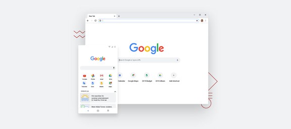 Google обновила дизайн Chrome к его летию