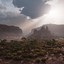 3D-художник создал на Unreal Engine 5 впечатляющую дождливую пустыню