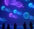 Американец запустил шоу дронов в небе, чтобы курьеры находили его дом