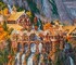 Фанат вышил картину Ривенделла из "Властелина Колец" на 100 000 стежков