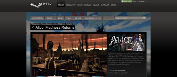 Alice: Madness Returns возвращается на Steam