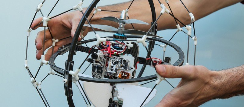 Сферические летающие дроны – будущее спасательных операций