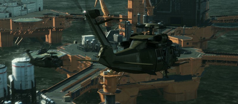 Скриншот меха Metal Gear Solid V