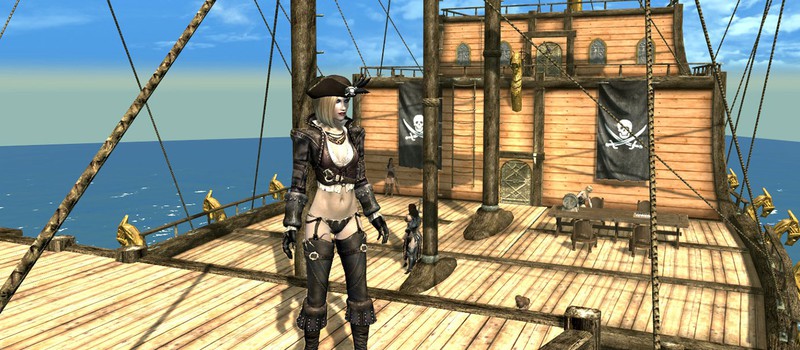 Мод превращает Skyrim в пиратскую игру