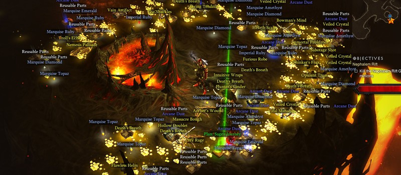 Игрок Diablo 3 наткнулся на целую толпу гоблинов