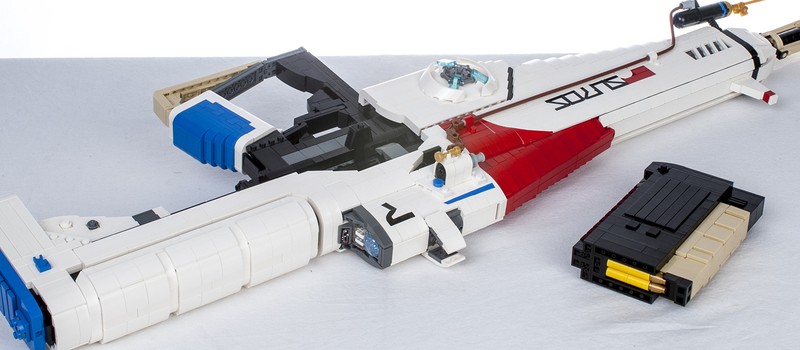 Потрясающие модели оружия и кораблей из LEGO