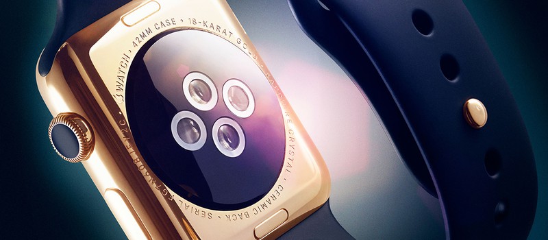 Как сделать "бюджетные" золотые часы Apple Watch