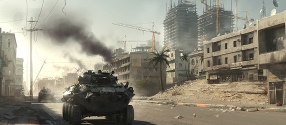Землетрясения в мультиплеере Battlefield 3