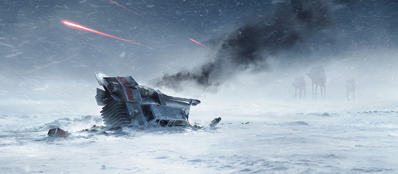 В Star Wars: Battlefront можно летать на сноуспидере