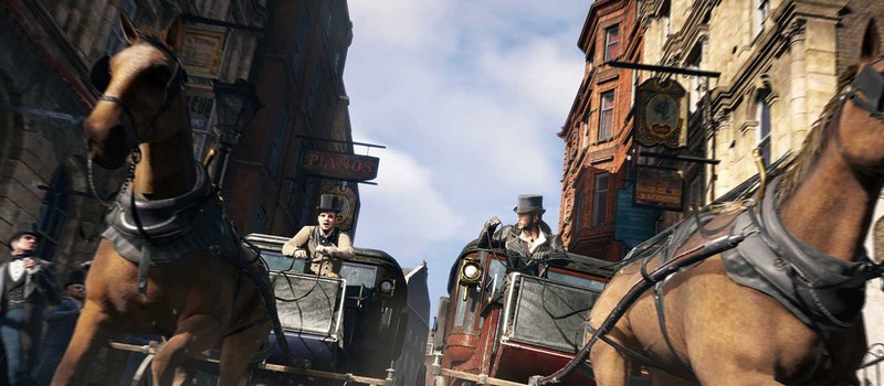 В Assassin's Creed: Syndicate можно красть кареты и лошадей