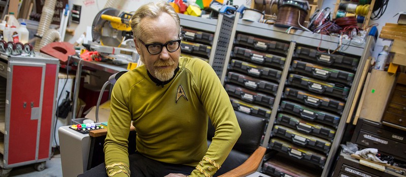 Как Адам Сэвидж собрал капитанское кресло из Star Trek