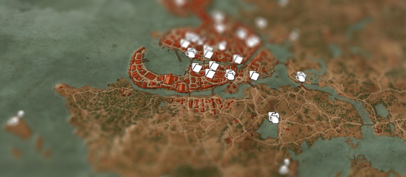 Интерактивная карта The Witcher 3