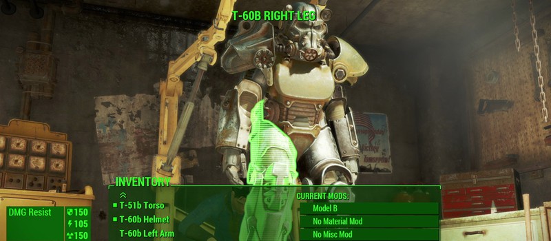 Видео системы крафтинга, кастомизации и строительства Fallout 4