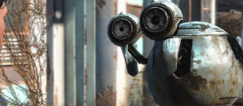 Робот из Fallout 4 рассказывает шутки на E3 2015